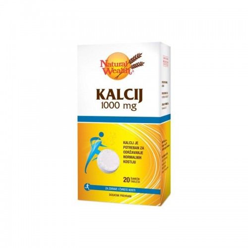 NW Kalcij 1000 mg šumeće tablete A20