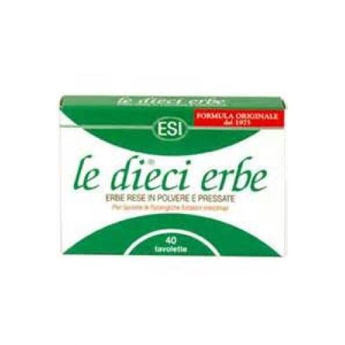 ESI Le dieci erbe tbl. A40