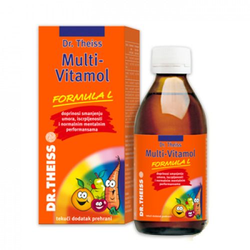 Dr.Theiss multivitamol sirup 6+ 200ml