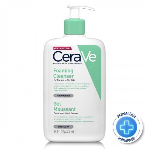 CeraVe Pjenušavi gel za čišćenje lica 473ml
