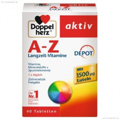 DOPPEL HERZ Aktiv A-Z vit tbl A40