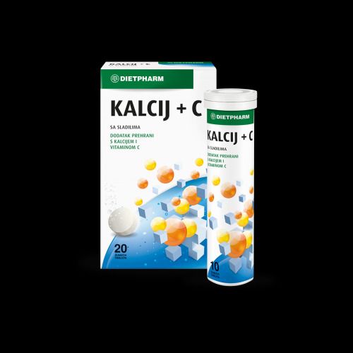 Kalcij + C šumeće tablete