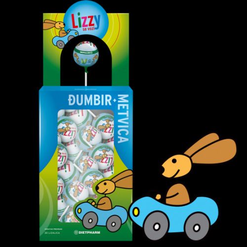 Lizzy se vozi ® lizalica a1